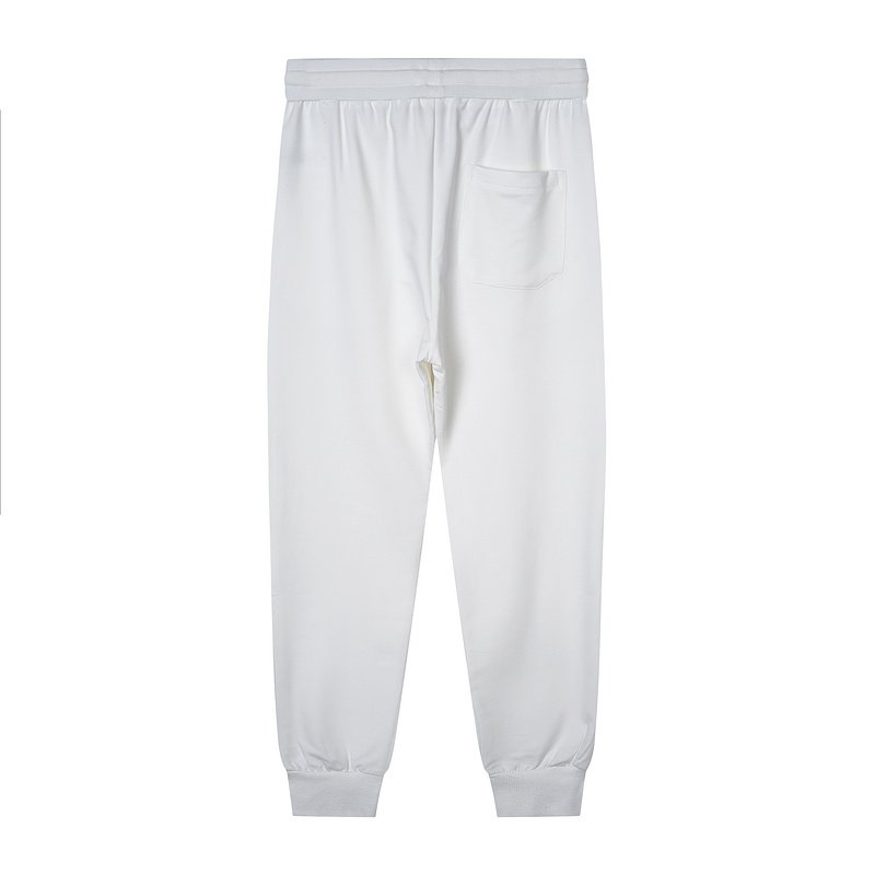 Штаны Burberry With An Animated Logo "White" фото № 3