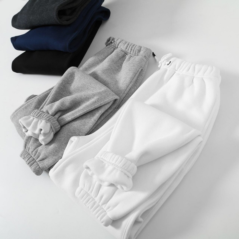 Штаны Burberry With Logo On Fleece "Gray" фото № 2