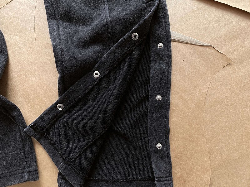 Штаны Chrome Hearts Side Slits "Black" фото № 4