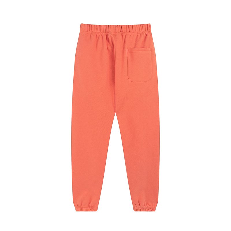 Штаны Fear Of God With A Drawstring And A Logo "Peach" фото № 2