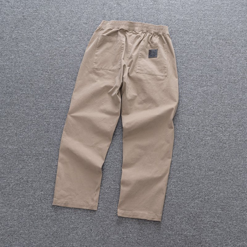 Штаны Kenzo Tiger Head - Patch "Beige" фото № 2