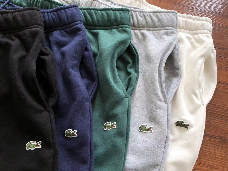 Штаны Lacoste Small Logo And Bottom Elastic "Blue" фото № 3