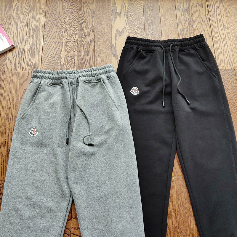 Штаны Moncler With Brand Logo And Patch "Black" фото № 4