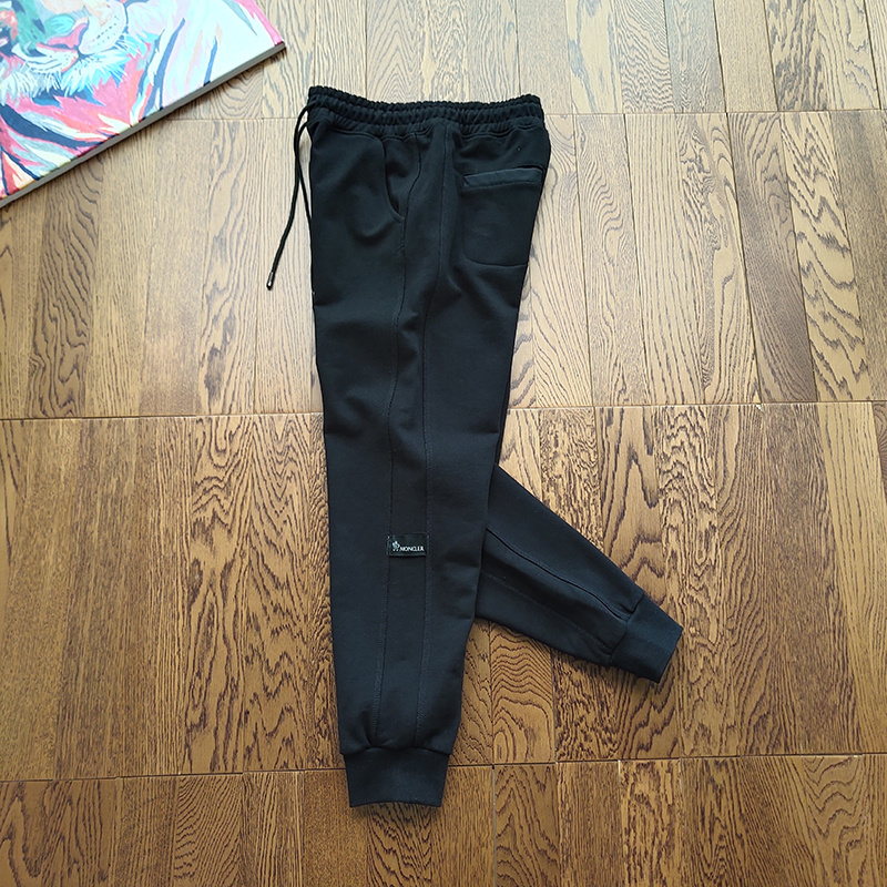 Штаны Moncler With Brand Logo And Patch "Black" фото № 3