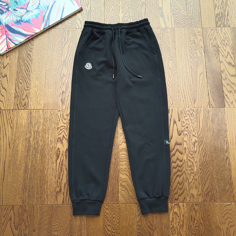 Штаны Moncler With Brand Logo And Patch "Black" фото № 2