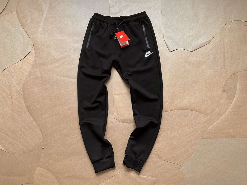 Штаны Nike Checkmark And Text Logo "Black" фото № 2