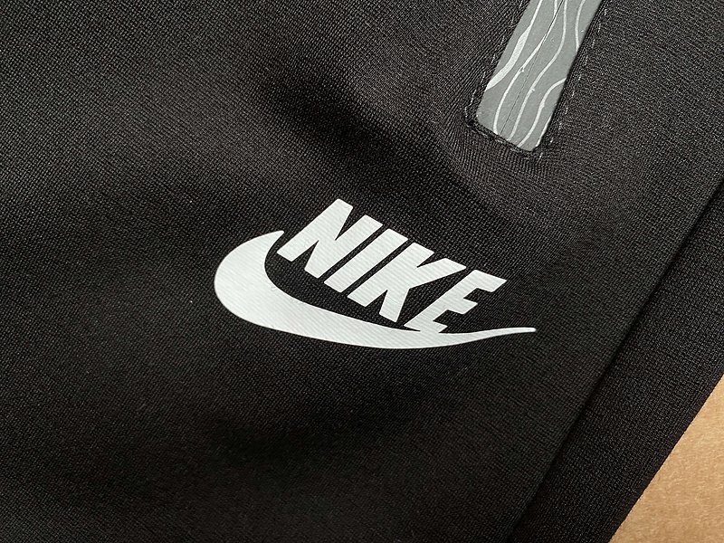 Штаны Nike Checkmark And Text Logo "Black" фото № 7