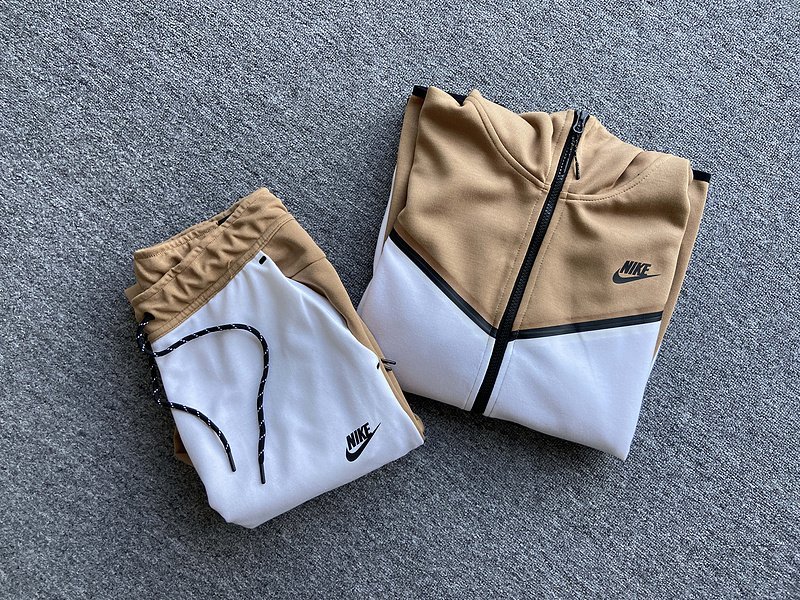 Штаны Nike Sport Style With Logo Brand "Brown/Gray" фото № 4