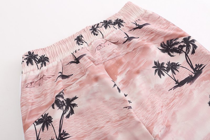 Штаны Palm Angels With Sunset Print "Pink/Peach" фото № 3