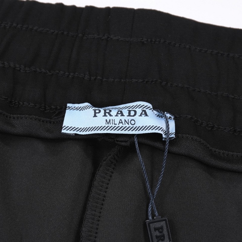Штаны Prada Place For The Logo "Black" фото № 5