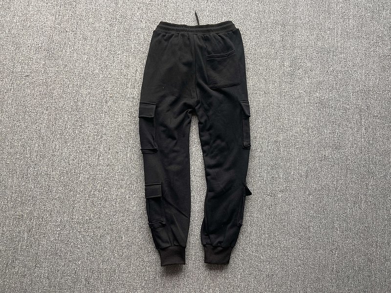 Штаны Stone Island Logo Pockets "Black" фото № 8