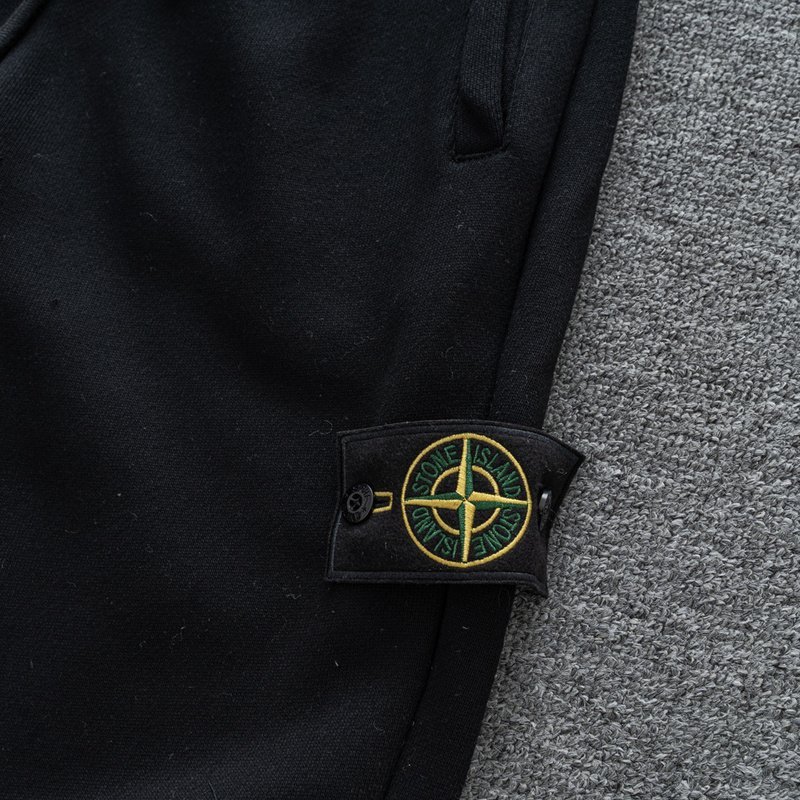 Штаны Stone Island With Compass Patch "Black" фото № 3