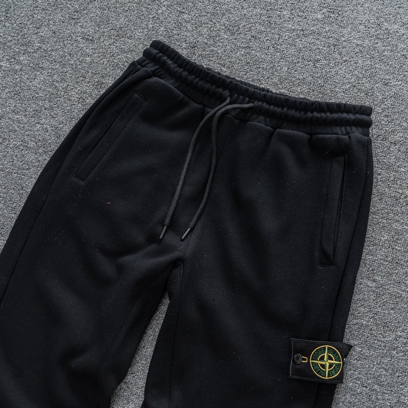 Штаны Stone Island With Compass Patch "Black" фото № 5