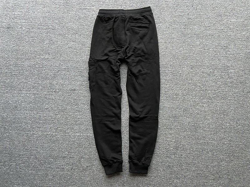 Штаны Stone Island With Pockets And Logo "Black" фото № 9