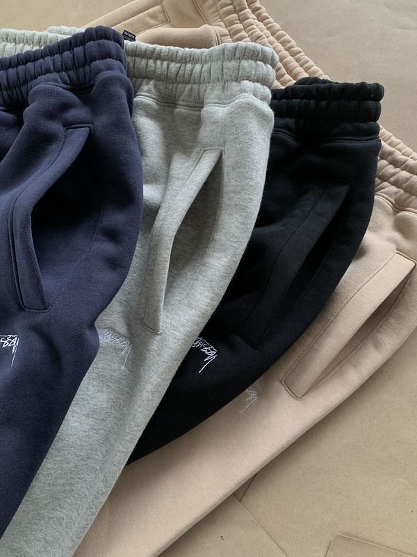 Штаны Stussy With Logo And Pocket "Black" фото № 2