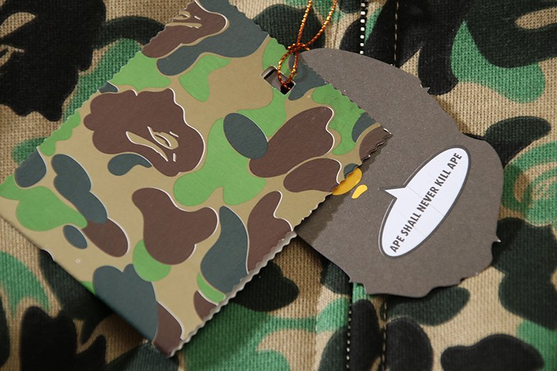 Худи A Bathing Ape The Emotion Of Despair - ZIP "Green" фото № 5