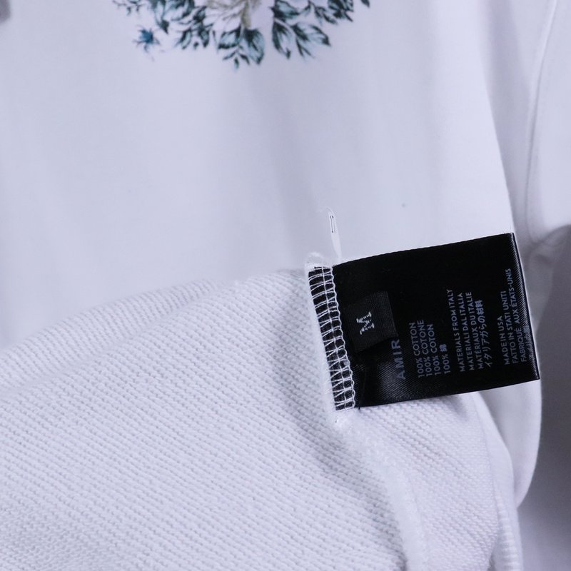 Худи Amiri Floral Print "White" фото № 2