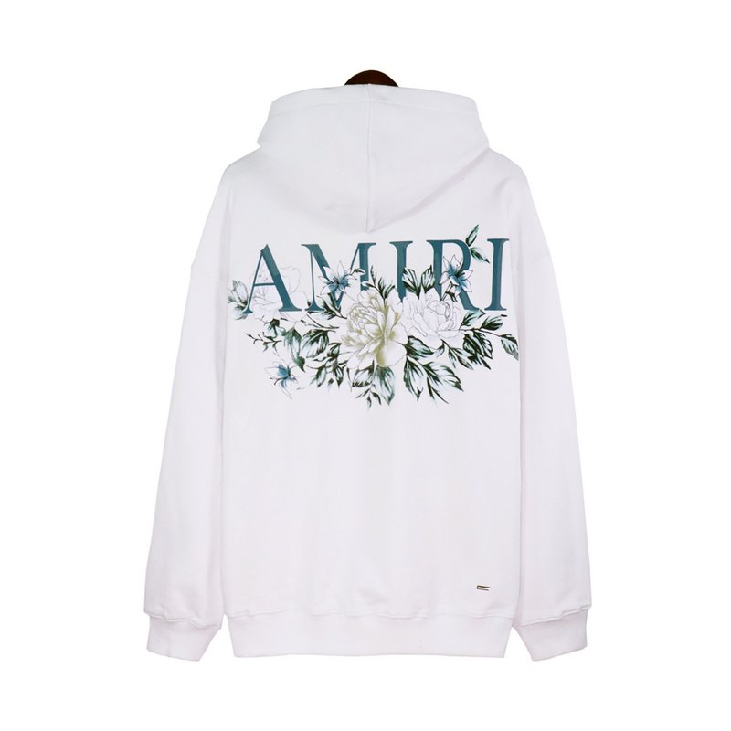 Худи Amiri Floral Print "White" фото № 6