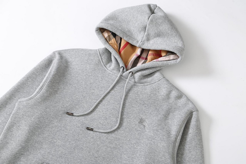 Худи Burberry Small Logo "Gray" фото № 9