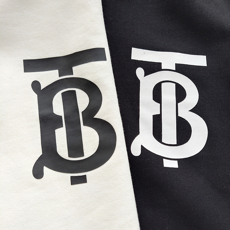 Худи Burberry One Solid Pocket "White" фото № 4