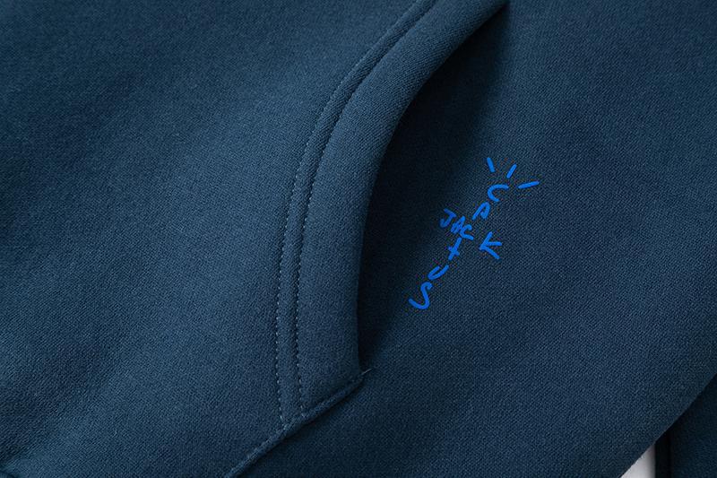 Худи Travis Scott Elkins HS Hoodie "Washed Blue" фото № 4