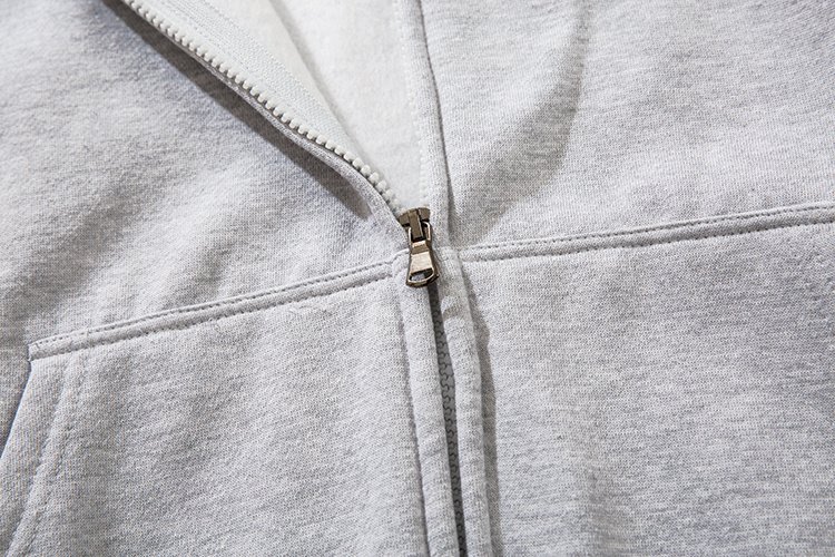 Худи Carhartt With Text Logo ZIP "Gray" фото № 6