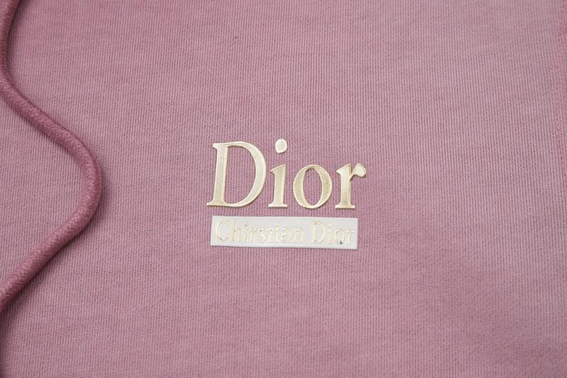 Худи Christian Dior Frontside Underlined Logo Dior "Pink" фото № 6