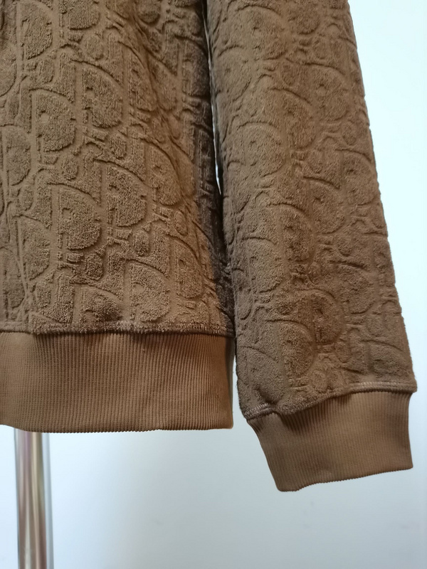 Худи Dior Branded Print "Brown" фото № 3