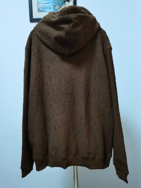 Худи Dior Branded Print "Brown" фото № 6