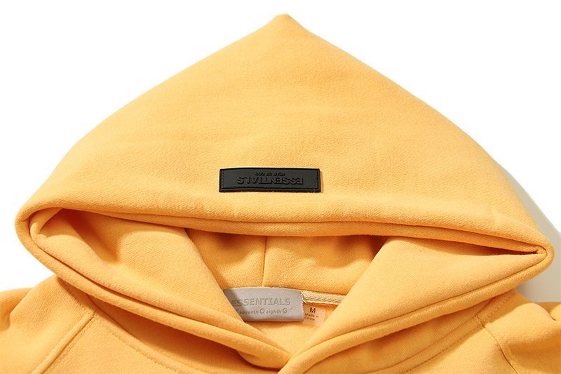 Худи Fear Of God Logo Imprint "Yellow" фото № 5
