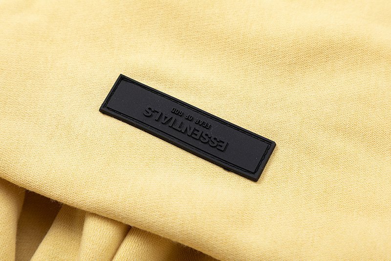 Худи Fear Of God Textured Logo "Yellow" фото № 6