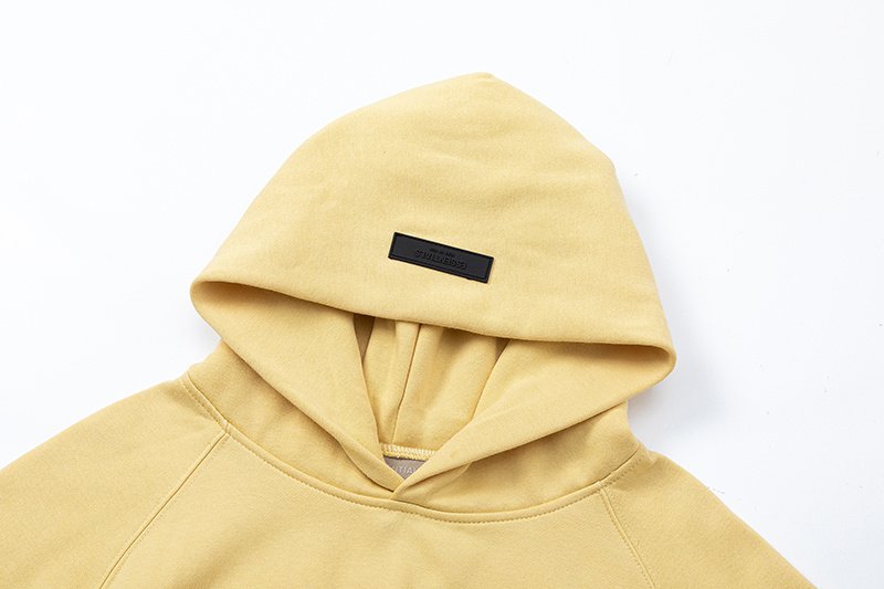 Худи Fear Of God Textured Logo "Yellow" фото № 7