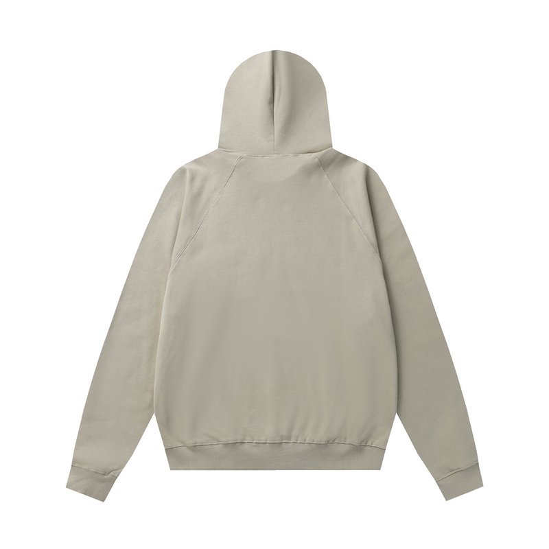 Худи Fear Of God Text Logo In The Center "Gray" фото № 2