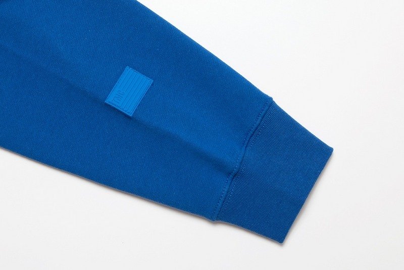 Худи Fear Of God With An Inscription On The Back And A Logo "Blue" фото № 6