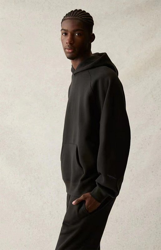 Худи Fear Of God Wide Front Pocket And Small Logo "Black" фото № 8