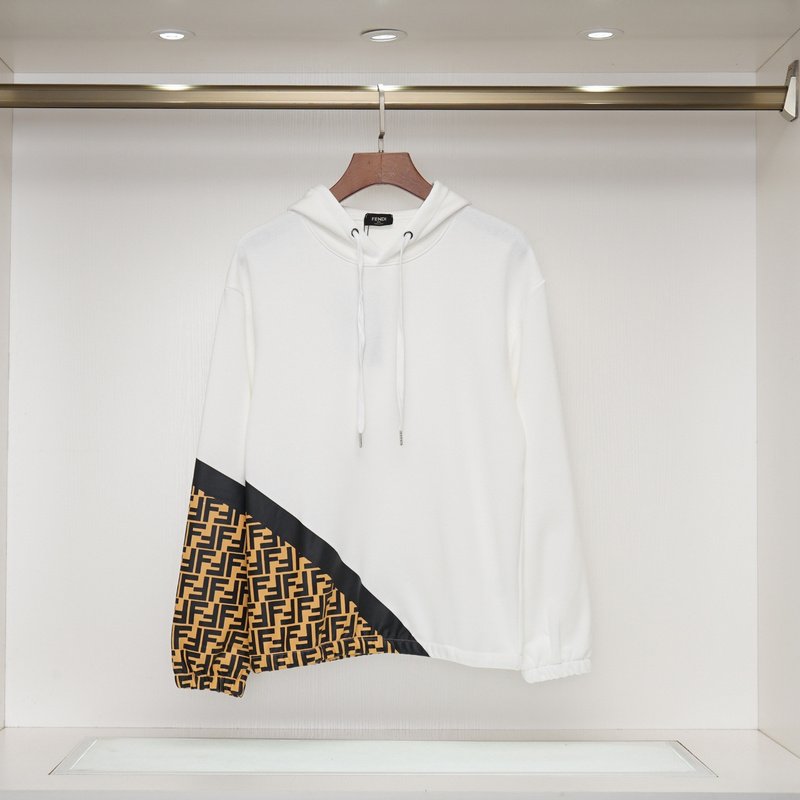 Худи Fendi Roma Upside Down Letters "White" фото № 6