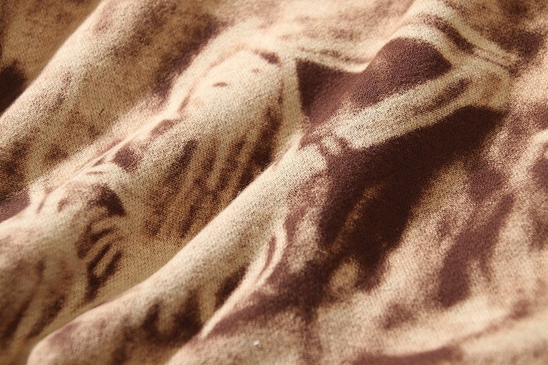 Худи Four Caccus Tongues Of The Flame "Brown" фото № 5