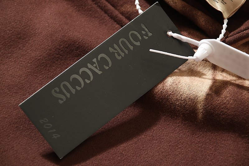 Худи Four Caccus Tongues Of The Flame "Brown" фото № 8