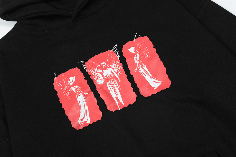 Худи Giant Fairy Card Print "Black" фото № 4