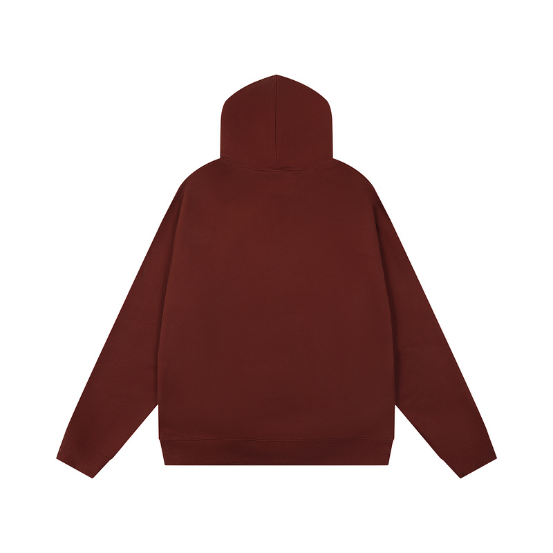 Худи Giant Print Planet And Stars "Brown/Red" фото № 2