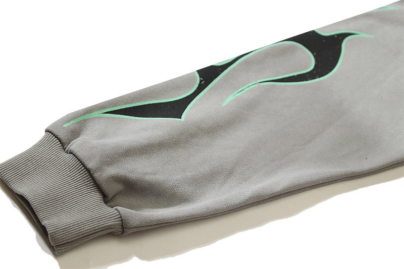 Худи Hellstar X Four Caccus With Logo - Cotton "Gray" фото № 2