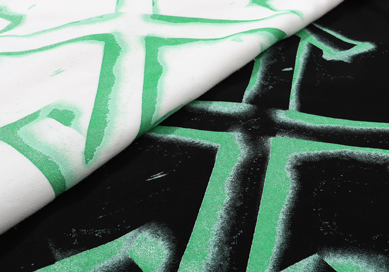 Худи Off White A Can Of Green Paint "Black" фото № 4