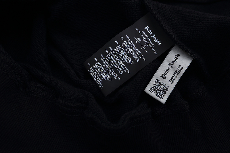 Худи Palm Angels Heart Paints "Black" фото № 5