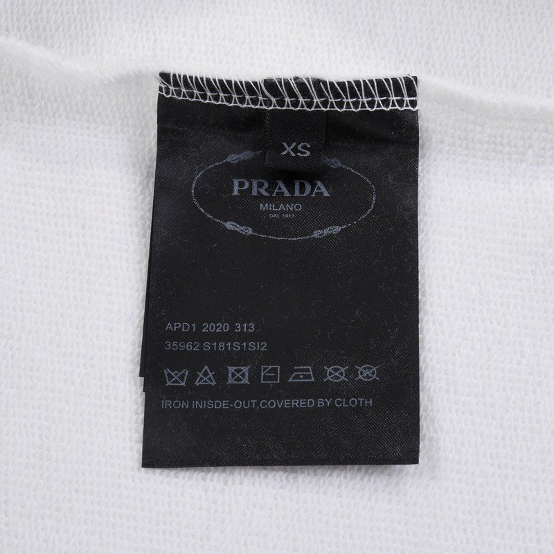 Худи Prada Pull-on "White" фото № 4