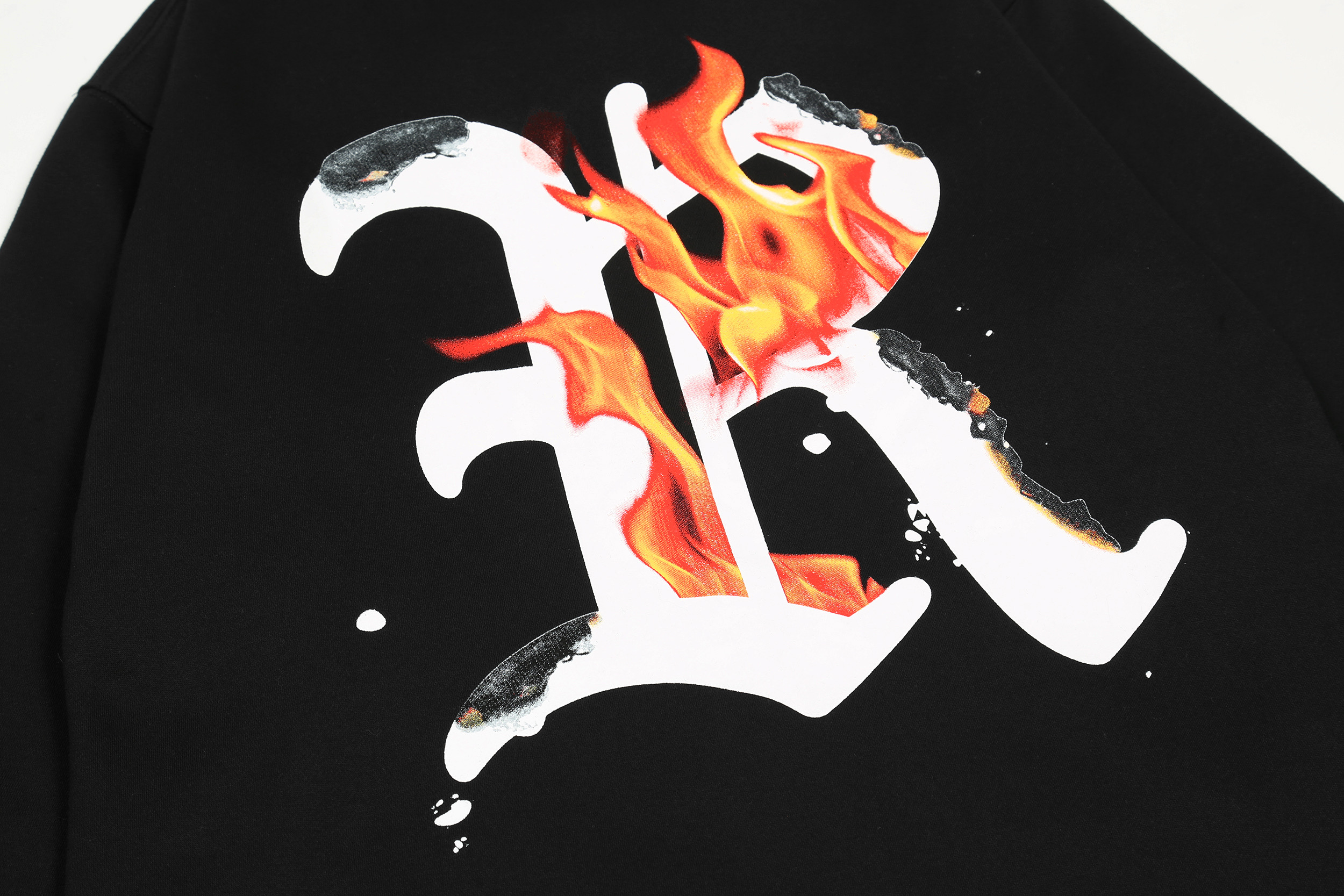 Худи Revenge R in Flame "Black" фото № 4