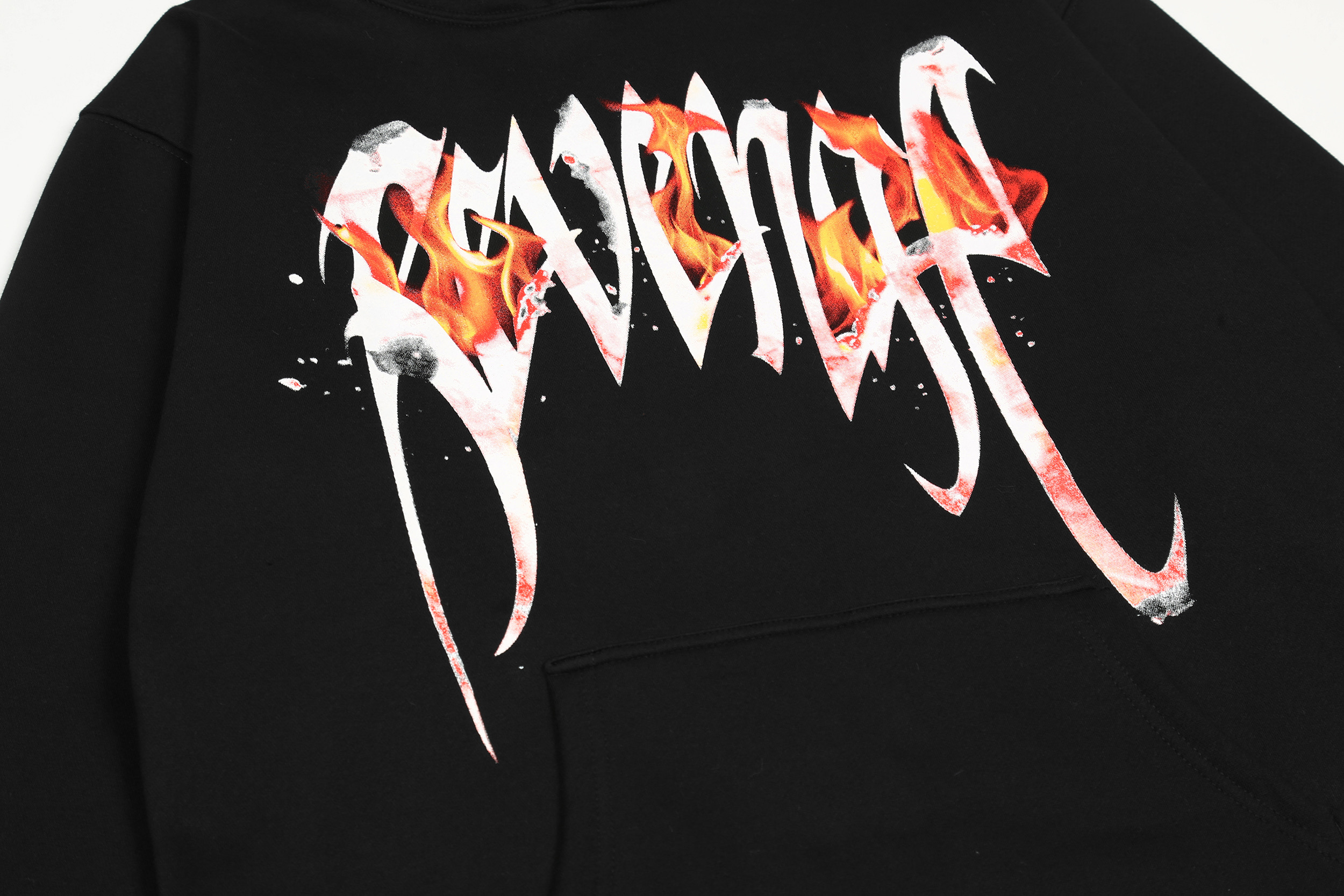 Худи Revenge R in Flame "Black" фото № 3