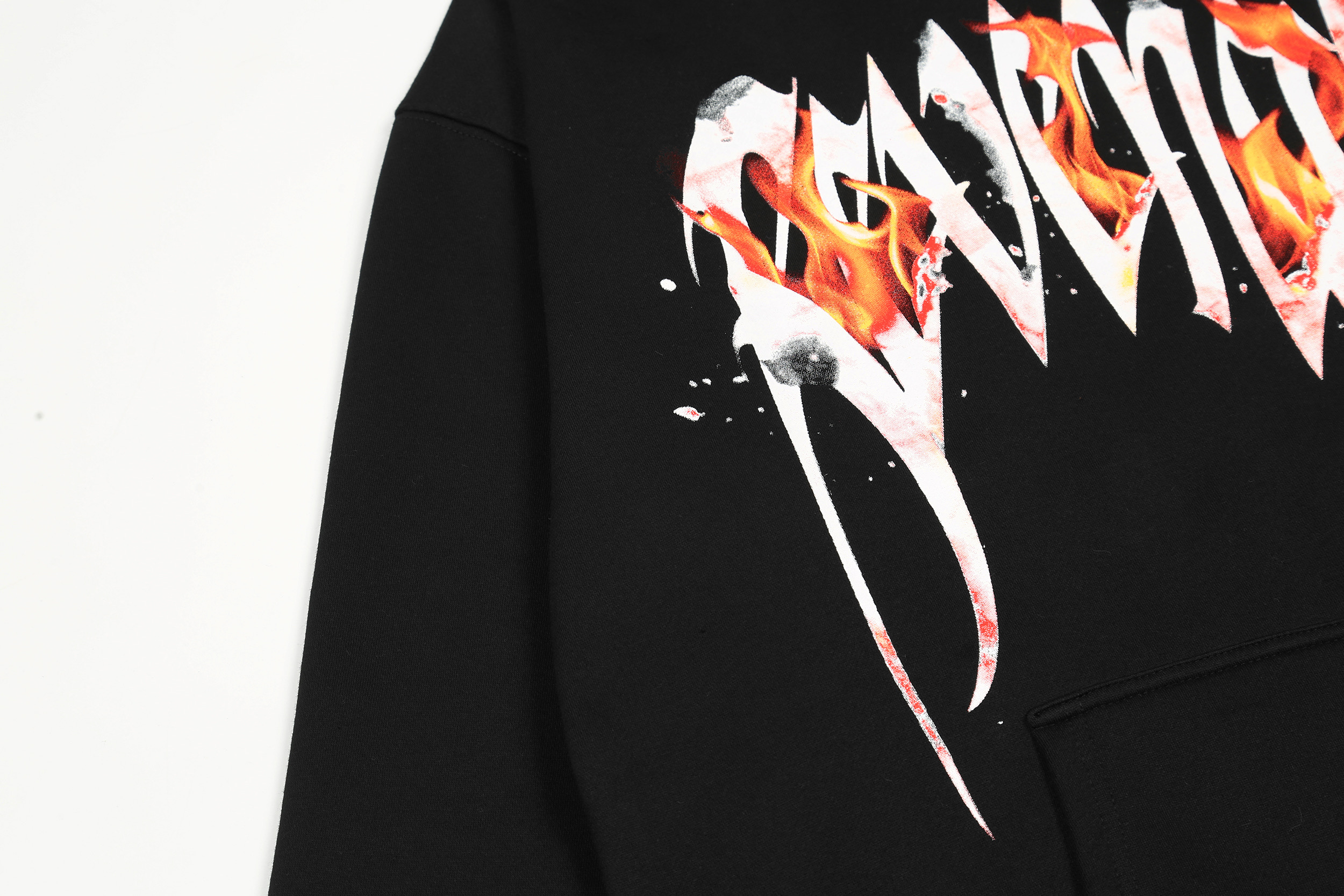 Худи Revenge R in Flame "Black" фото № 5