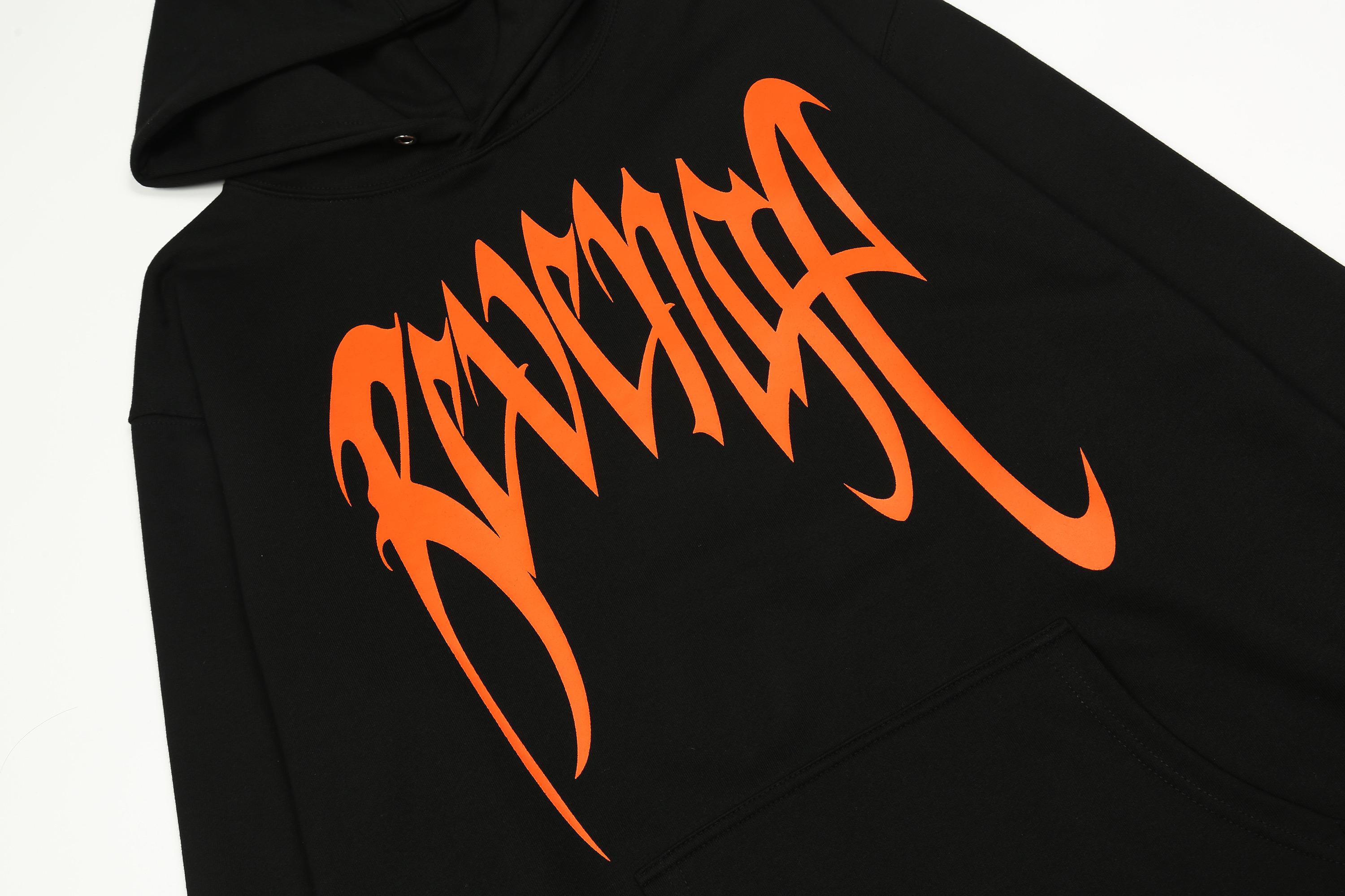 Худи Revenge Orange Skull Scream "Black" фото № 7