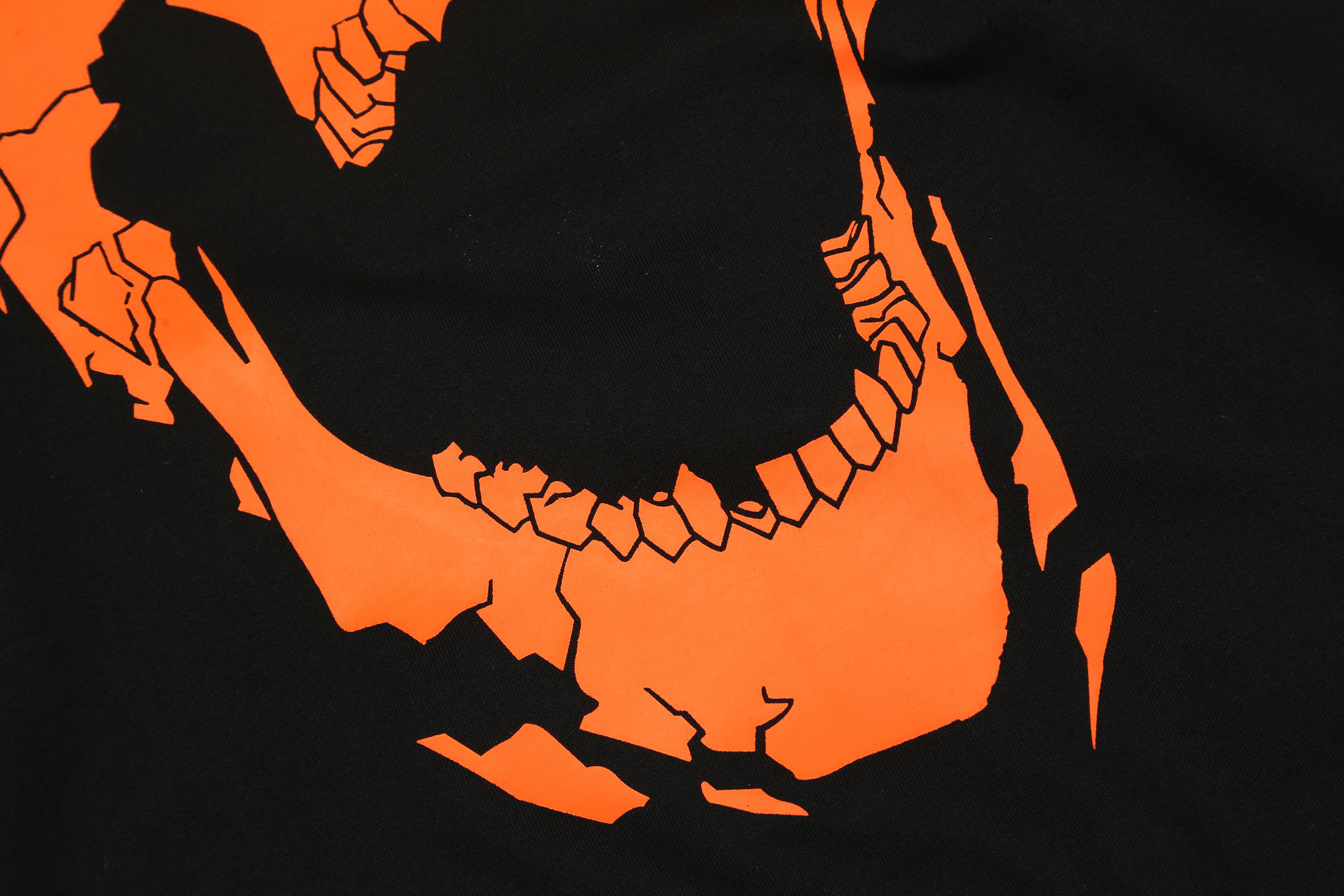 Худи Revenge Orange Skull Scream "Black" фото № 6