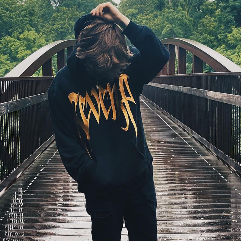 Худи Revenge Warm "Black/Yellow" фото № 5